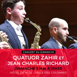 QUATUOR ZAHIR ET JEAN CHARLES RICHARD