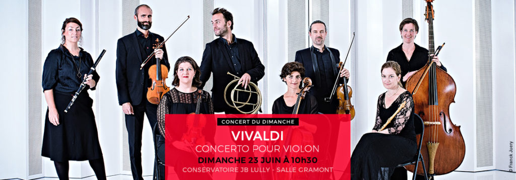 VIVALDI, CONCERTO POUR VIOLON