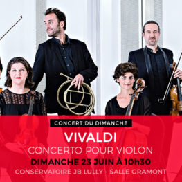 VIVALDI, CONCERTO POUR VIOLON